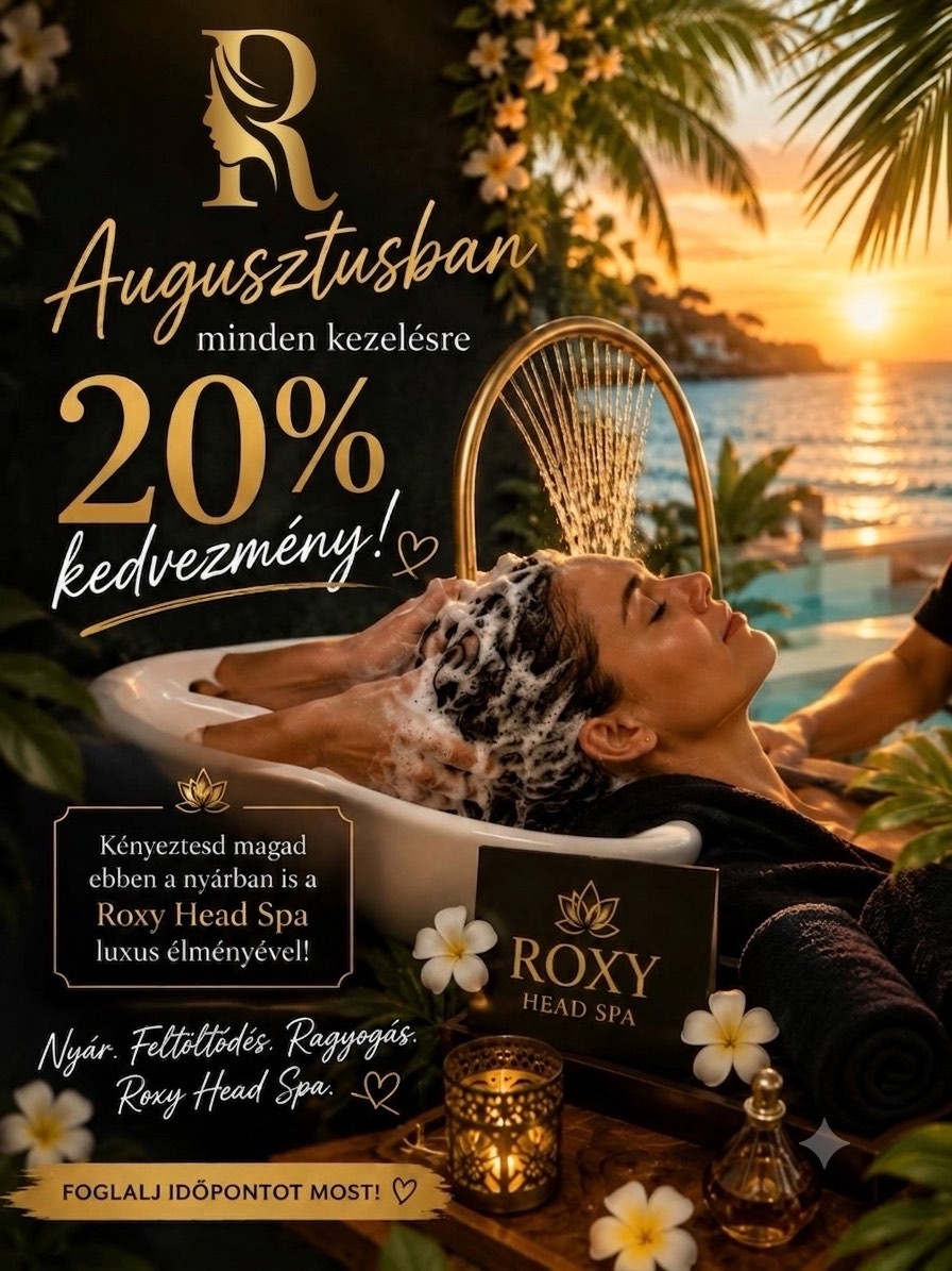 Roxy Head Spa Szórólap